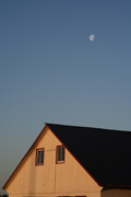 moonset over lancaster barn