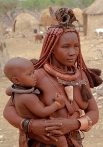 HIMBA MOTHER & CHILD